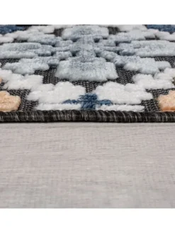 Farbenfroher UV-beständiger Terrassen-Teppich