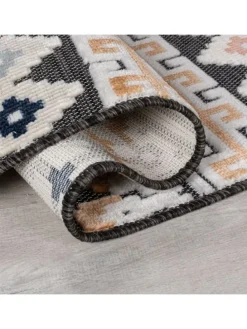 Farbenfroher UV-beständiger Terrassen-Teppich