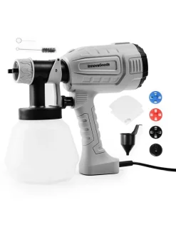 Farbspritzpistole in Grau