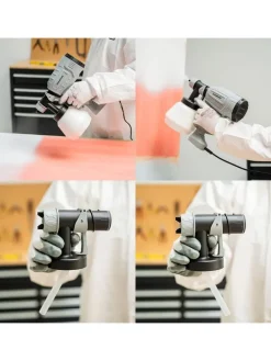 Farbspritzpistole in Grau