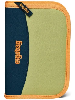 Federmäppchen "EntdeckBär" in Grün/ Dunkelblau - (B)21 x (H)4 x (T)14 cm