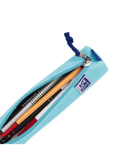 Federmäppchen in Türkis - (B)22 x (H)4 x (T)4 cm