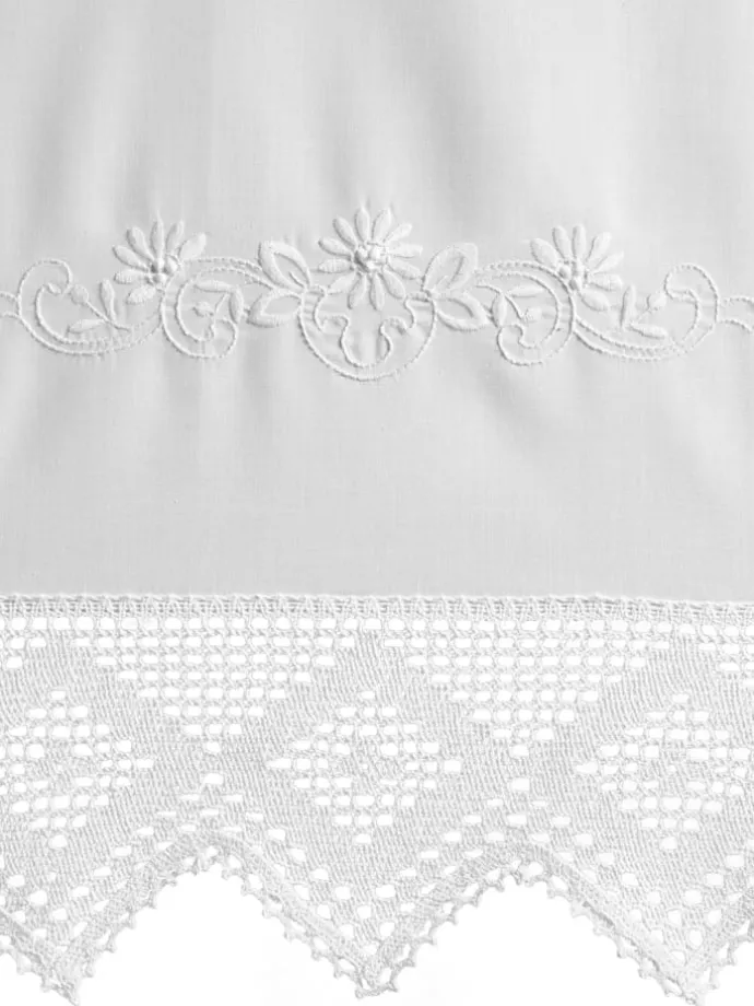 Fensterbehang in weiß