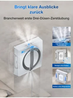 Fensterputzroboter Winbot W2 Pro in weiß