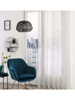 Fenstervorhang in weiß