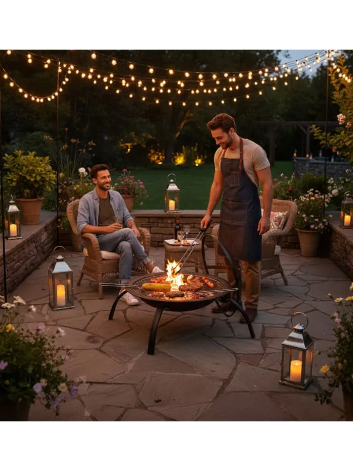 Feuerschale in Schwarz Ø 56,5 cm