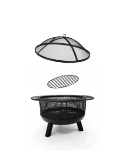 Feuerschale in Schwarz - Ø 60 cm