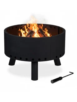 Feuerschale in Schwarz - Ø 58,5 cm