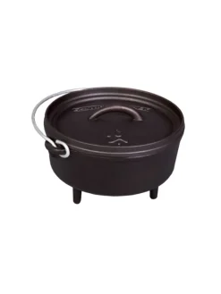 Feuertopf Gusseisen in schwarz - 20cm