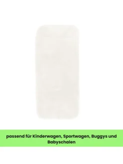 Fillikid Lammfelleinlage 73x33 TOP in Weiß