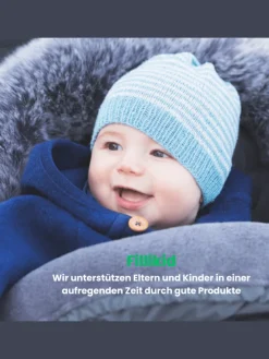 Fillikid Winterfußsack Pamir TOP in Hellgrau-Grau