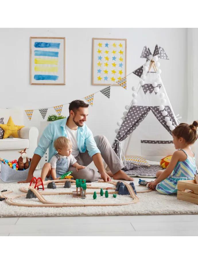 Filzaufbewahrungstasche in dunkelgrau