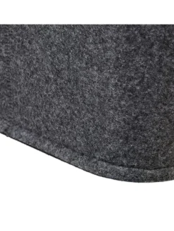 Filzaufbewahrungstasche in dunkelgrau