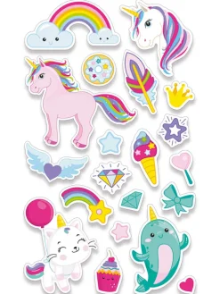Filz-Sticker "Unicorns"