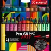 Filzstifte ''Pen 68 MAX ARTY" - 24 Stück