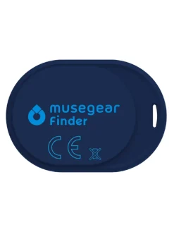 Finder Mini dunkelblau, Finder 2 orange, Finder 2 in Ledertasche Bordeaux