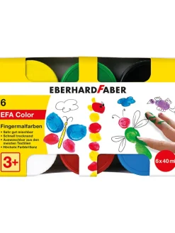 Fingerfarbe - 6x 40 ml