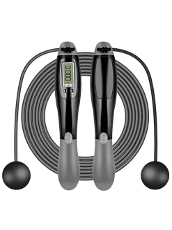 Fitness-Springseil in Schwarz