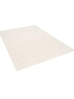 Flachgewebe Teppich Sevilla in Creme