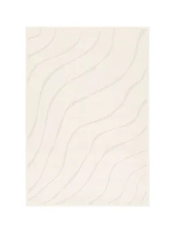 Flachgewebe Teppich Sevilla in Champagner