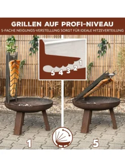 Flammlachshalter 2er Set aus Edelstahl, ca. 16 x 60 x 4 cm (B/H/T)