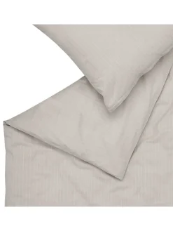 Flanell-Bettwäsche-Set "Cuno" in Grau