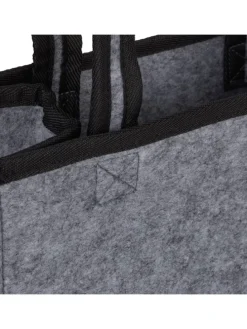 Flaschenträger in Anthrazit - (B)24 x (H)15 x (T)15 cm