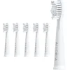 FLASH TRAVEL Ersatzbürstenköpfe 6er Set in weiß