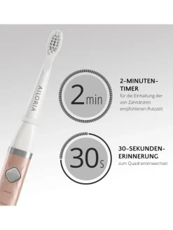 FLASH TRAVEL USB-Schallzahnbürste in roségold