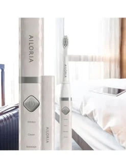 FLASH TRAVEL USB-Schallzahnbürste in weiß