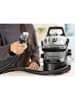 Fleckenreiniger ''SpotClean HydroSteam Select'' in Schwarz - (B)32 x (H)36,8 x (T)39 cm