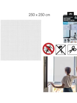 Fliegengitter in Weiß - (L)250 x (B)250 cm