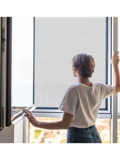 Fliegengitter in Weiß - (L)250 x (B)250 cm