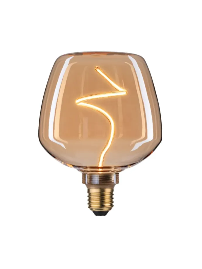 Floating Shine Standard 230V LED Globe E27 250lm 4W 1800K dimmbar Gold