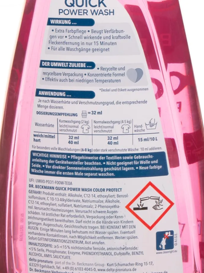 Flüssigwaschmittel "Color Protect Quick", 1,6 l