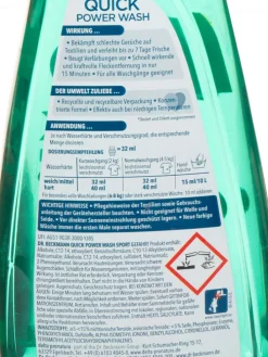Flüssigwaschmittel "Sport Quick Power Wash", 1,6 l