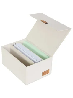 Fotobox ''Premium'' in Creme - (B)31 x (H)8 x (T)25 cm