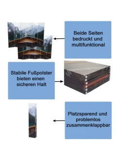 Foto-Paravent A83, 180x244cm Boot