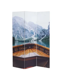 Foto-Paravent A83, 180x121cm Boot