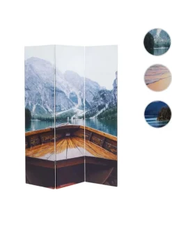 Foto-Paravent A83, 180x121cm Boot