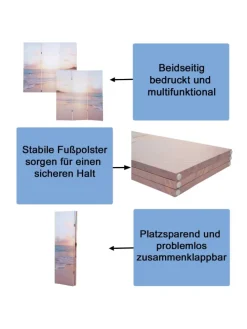 Foto-Paravent A83, 180x121cm Ocean