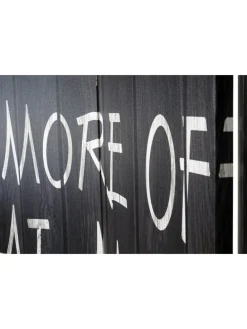 Foto-Paravent im Shabby-Look, 180x160cm, Spruch