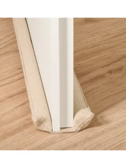 für Türen 70-100cm Waschbarer Stoff - Energiesparend - Stoff - Beige