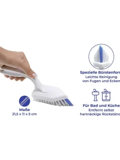 Fugenbürste in Weiß - (H)21,5 cm