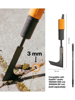 Fugenkratzer in Schwarz