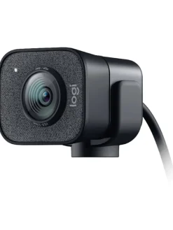 Full HD-Kamera mit USB-C für Live-Streams und Content in Schwarz