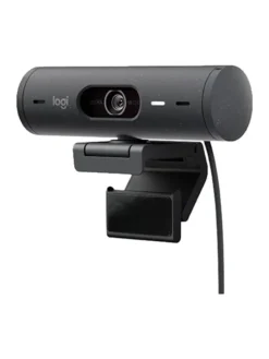 Full HD-Webcam Klemm-Halterung, Stereo-Mikrofon, Integrierte in Schwarz