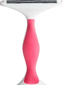 Fusselentferner in Rosa/ Weiß - (B)20 x (H)5 x (T)12 cm