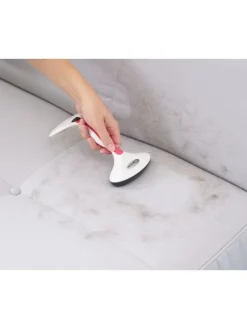 Fusselentferner in Rosa/ Weiß - (B)20 x (H)5 x (T)12 cm