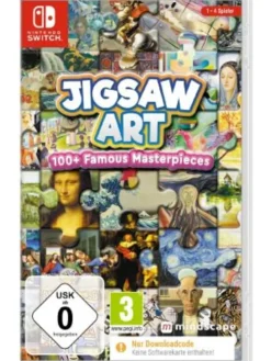 Games - Jigsaw Art: 100+ Famous Masterpieces (CiB), Switch